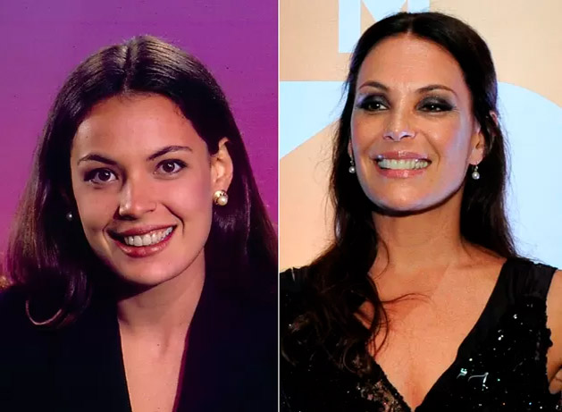 Carolina Ferraz antes e depois